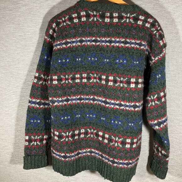 Men's Vintage Woolrich Fair Isle Sweater, Size XL - Picture 2 of 3